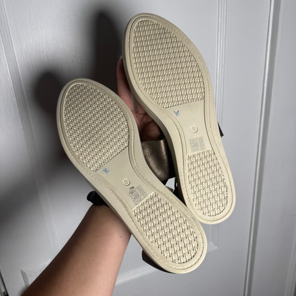 Eileen Fisher Closed Toe Women’s Sport Platform Sandal In Metallic Bronze Size 8 - Picture 11 of 11